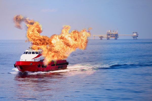 offshore fire suppression